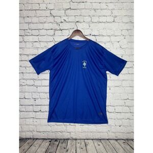 Nike Dri-Fit T Shirt Brazil National Soccer Team Royal Blue Men XL‎